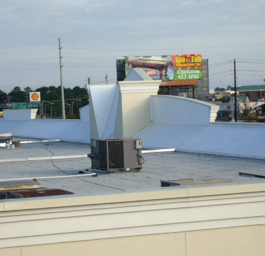 commercial roof installation 1
