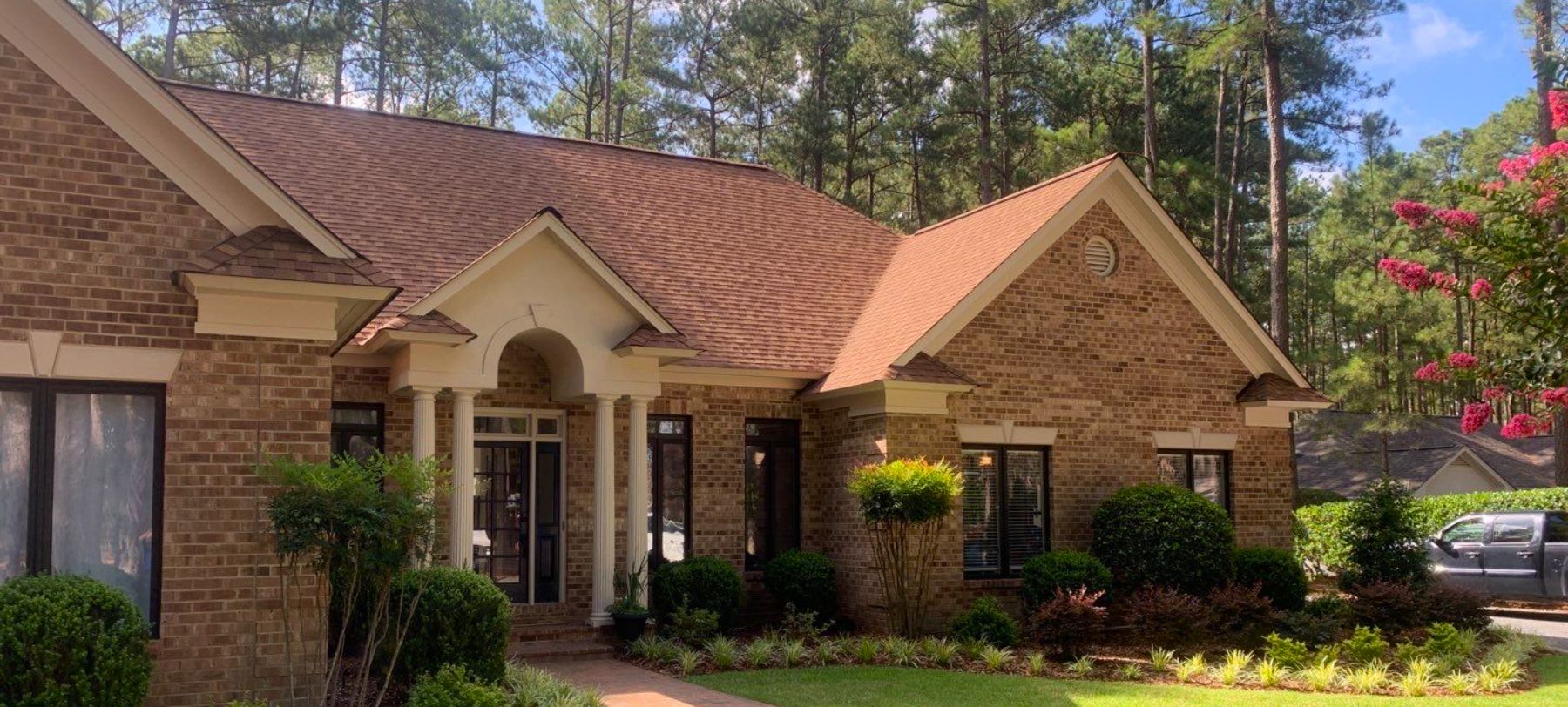 Raleigh roofing, beautiful residential roof